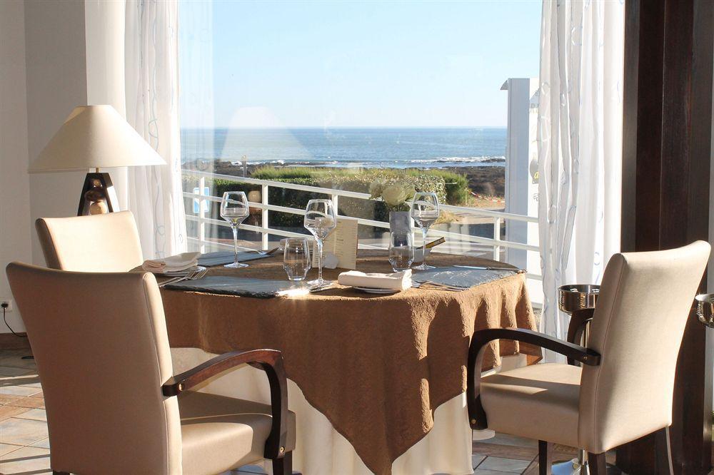 Logis Hotellerie Les Brisants , Restaurant J M Perochon Brétignolles-sur-Mer Exterior foto